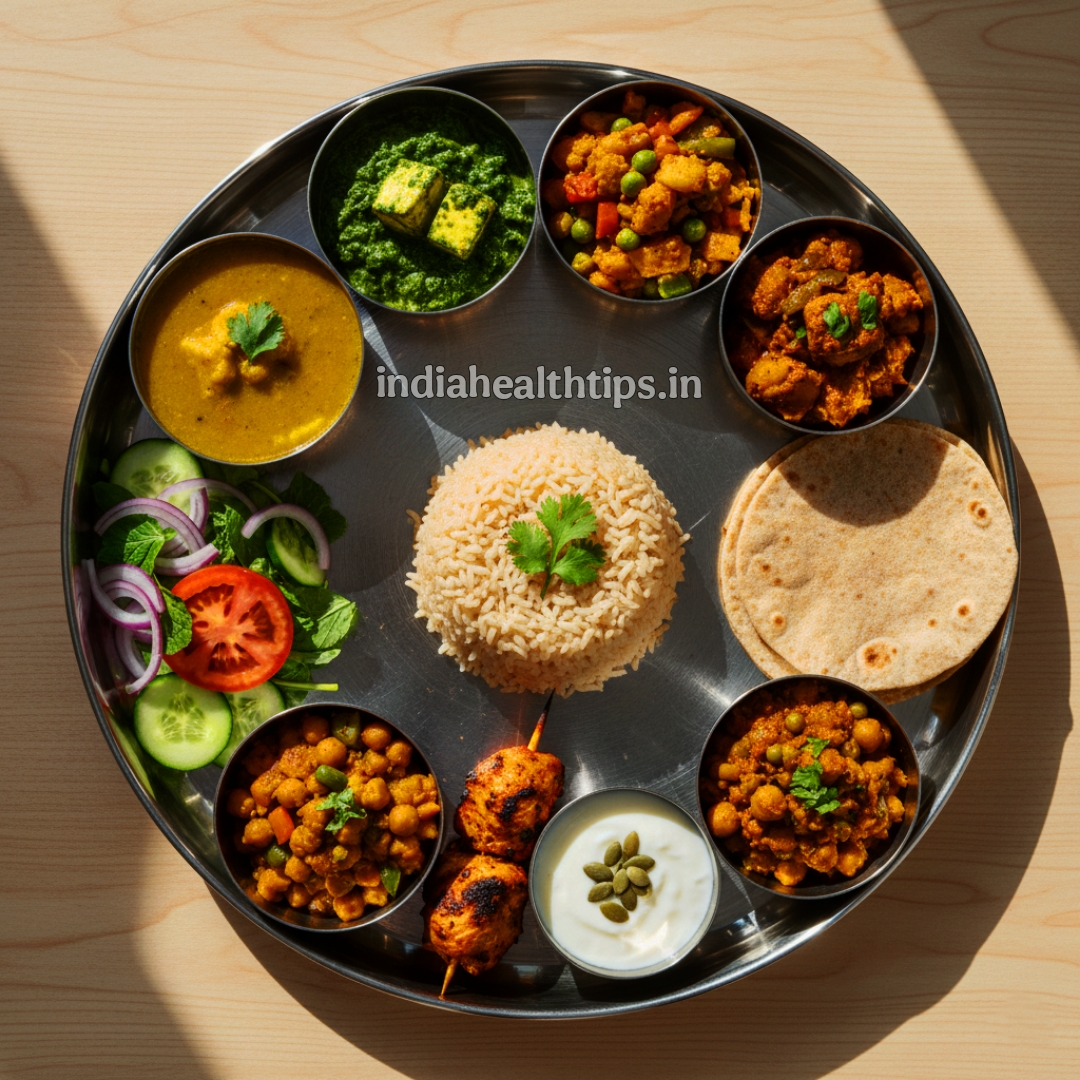 संतुलित थाली