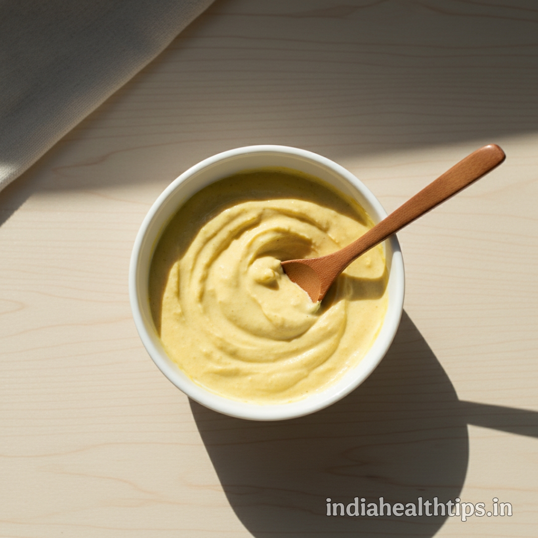 Honey and oatmeal face mask